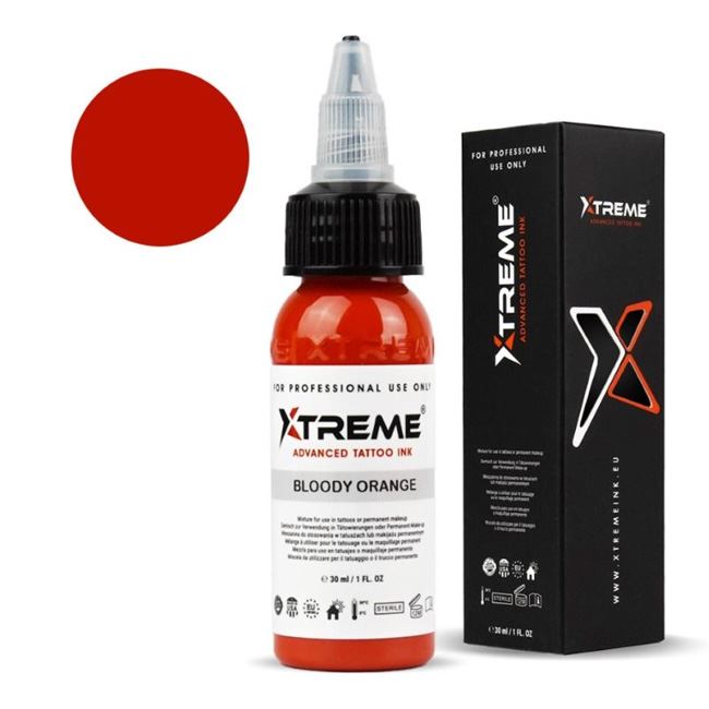 XTreme Ink Tattoo Farben - Bloody Orange