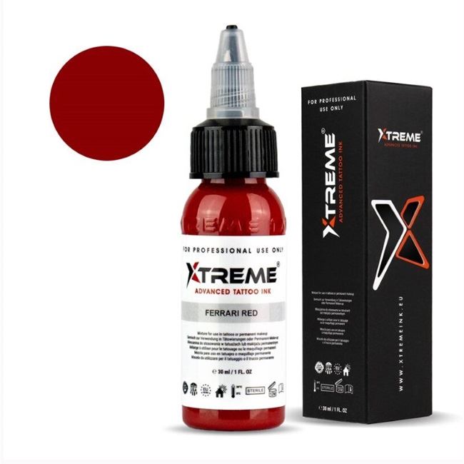 XTreme Ink Tattoo Farben - Ferrari Red