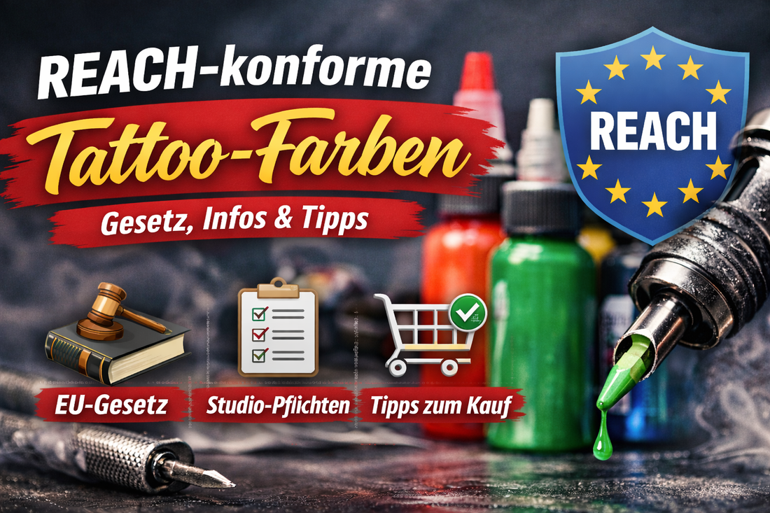 REACH-konforme Tattoo-Farben Tattoobedarf Löffler Tattoobedarf Löffler