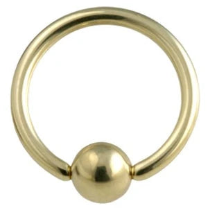 Gold PVD Titan Piercingschmuck - Shop Tattoobedarf