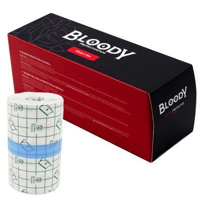 Bloody Tattoo Film - Spot Glue Rolle