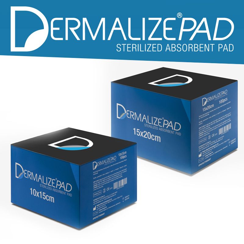 Dermalize Pad - Absorbierende Wattepads (15 x 20 cm)