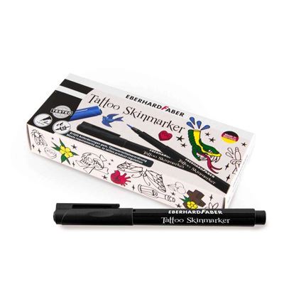 Eberhard Faber Tattoo Skinmarker 10 St. - Schwarz