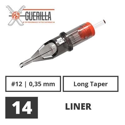 Guerilla Tattoo Nadelmodule - 14 Liner Long Taper