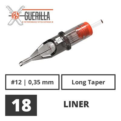 Guerilla Tattoo Nadelmodule - 18 Liner Long Taper