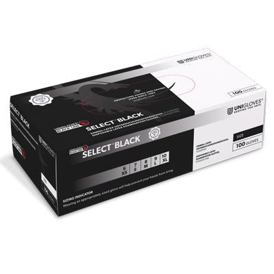 Latexhandschuhe Select Black