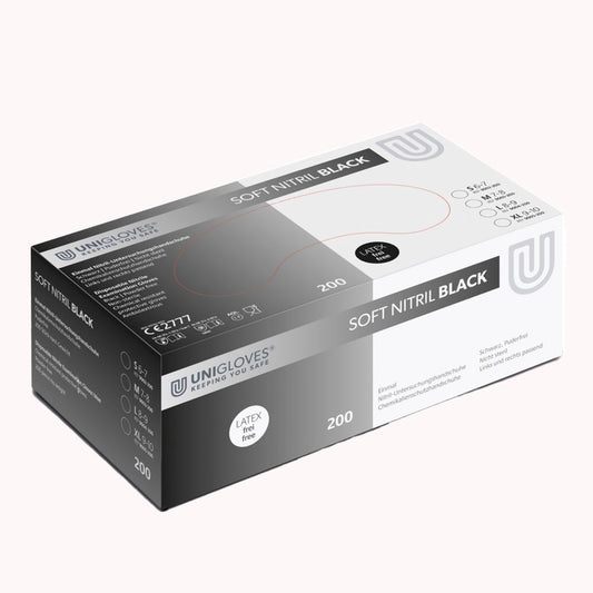 Nitrilhandschuhe Soft Black 200 St