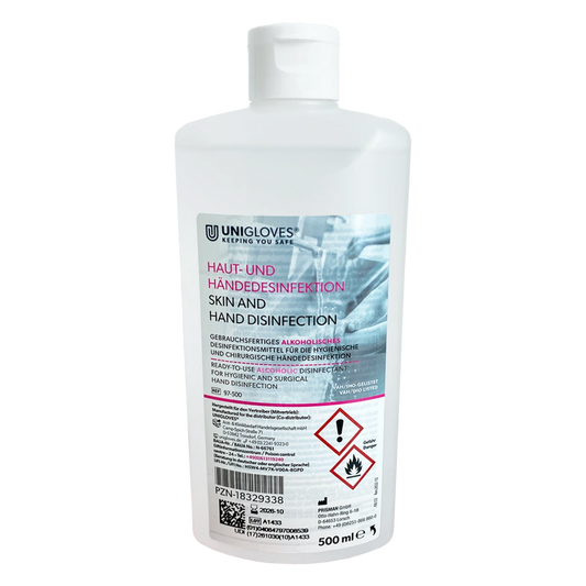 Unigloves Händedesinfektion 500ml