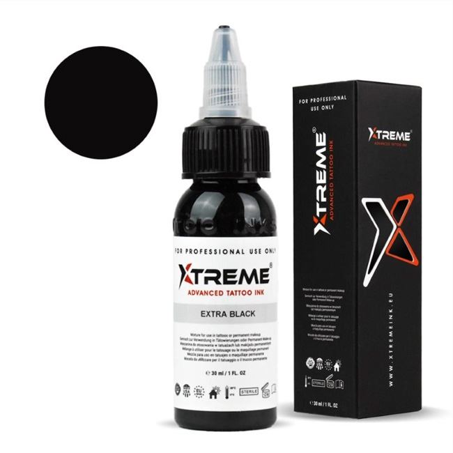 XTreme Ink Tattoo Farben - Extra Black