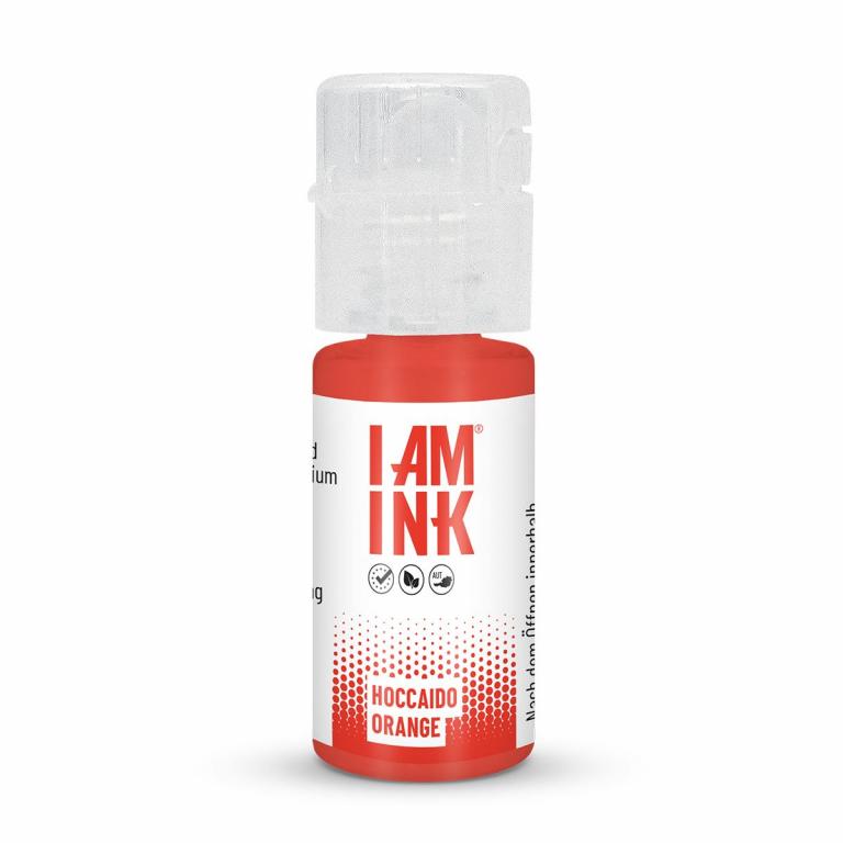 I AM INK Tattoofarbe - Hoccaido Orange 10ml