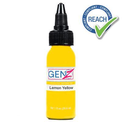 INTENZE INK Gen-Z Lemon Yellow