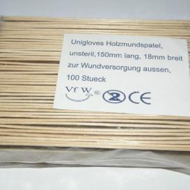 Holzmundspachtel 100 Stück 