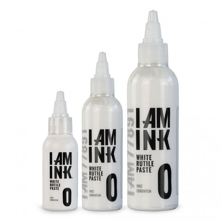 I AM INK - 0 White Rutile Paste -50ml