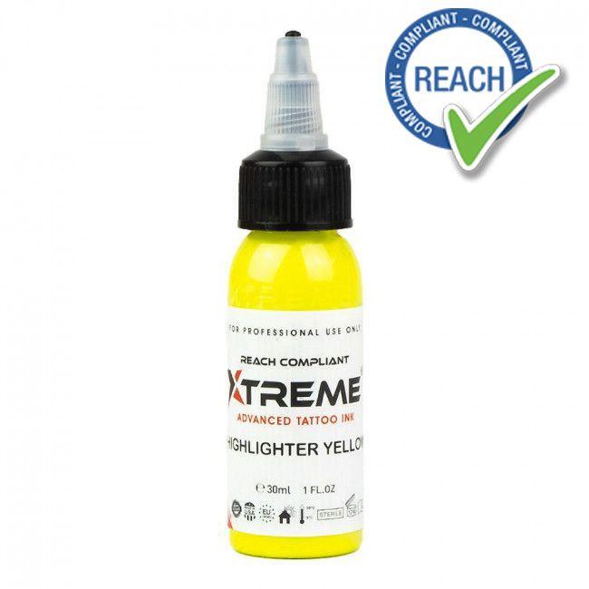 XTreme Ink HIGHLIGHTER YELLOW 30ml 